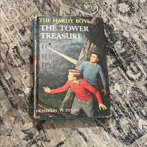 VINTAGE BOOK “The Hardy Boys” : The Tower Treasure Book